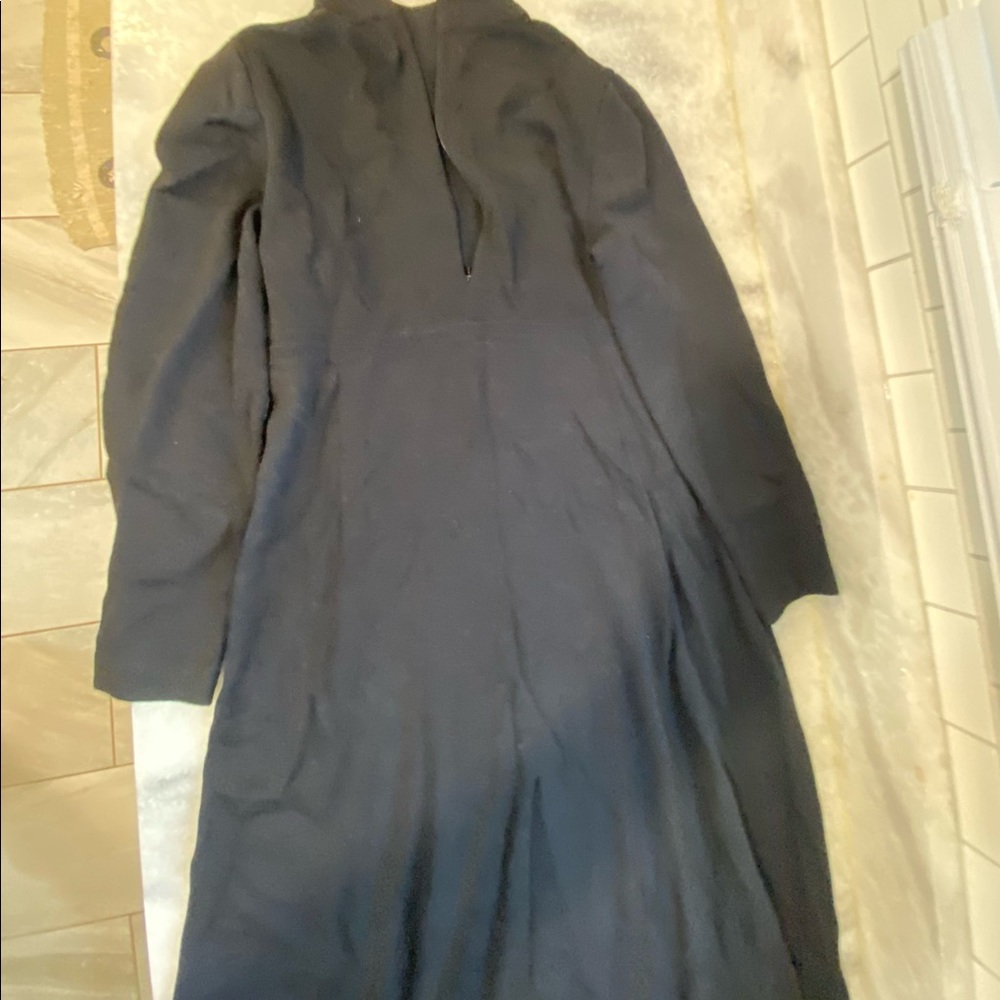 ST John Size 8 long Black Dress